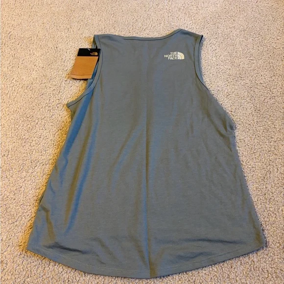 The North Face Olive Green Graphic Women's Tank Top - Picture 4 of 4